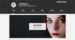 Desktop Screenshot of myoungheejo.com